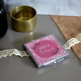 Personalised Compact Mirror Maid of Honour Gift