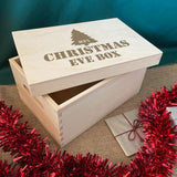 Personalised Christmas Eve Box Christmas Tree Design