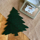 Impossible Jigsaw Puzzle Christmas Edition - Transparent Green Acrylic Jigsaw Always Personal 