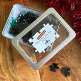 Impossible Jigsaw Puzzle Christmas Edition - Transparent Green Acrylic Jigsaw Always Personal 