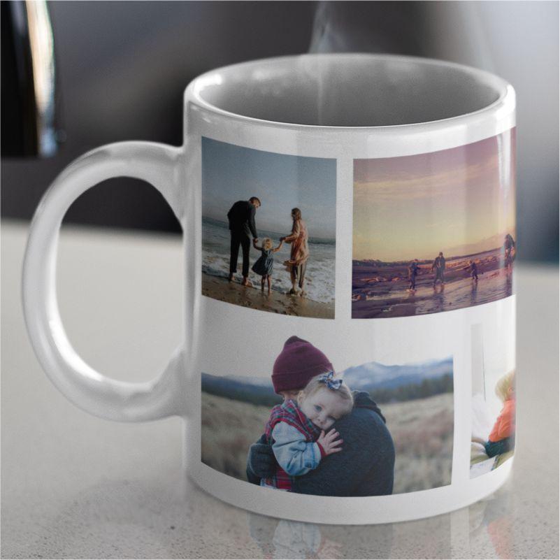 Photo collage mug