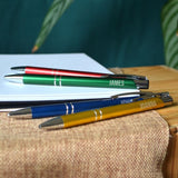 Personalised Engraved Metal Pen Multiple Colours Pen Always Personal 