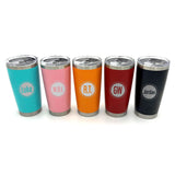 Personalised Metal Travel Cup Engraved Name Multiple Colours 500ml