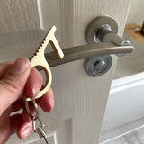 Personalised Antimicrobial Germ Free Door Opener Hygiene Key Germ-free door hook Always Personal 