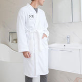 Personalised Embroidered Coloured Towelling Robe Towelling Robe Always Personal 