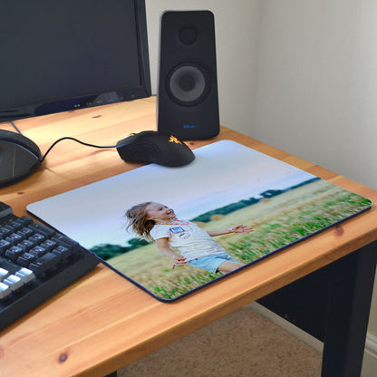 personalised photo mouse mat
