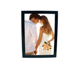 Personalised Glass Photo Display Wall or Table Top Photo Frame Always Personal 