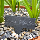 Personalised Engraved Mini Slate Garden Tag Sign Always Personal 
