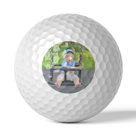 printed golf ball with custom photo