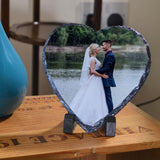 Heart slate personalised with any photo