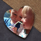 Personalised Heart Photo Coaster Coaster Always Personal 