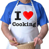 Personalised I Heart Apron Apron Always Personal 