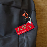 Personalised Ladybird Keyring or Name Badge Keyrings Always Personal 