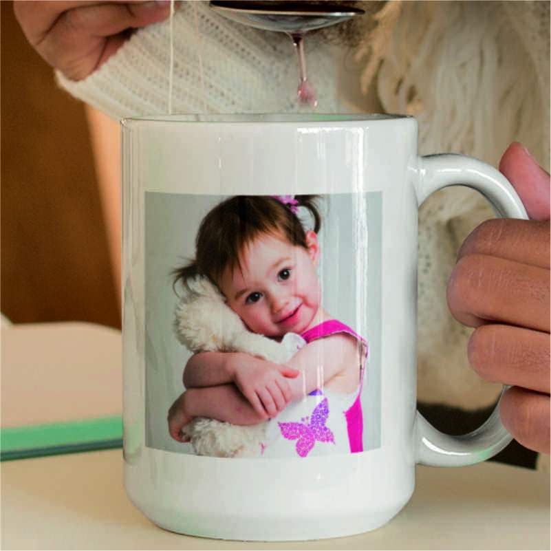 large personalised mugs with custom photos