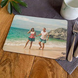 Personalised PU Leather Photo Placemat Rectangle Placemat Always Personal 