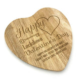Personalised Lockdown Valentine's Day Cheese Board or Chopping Board Chopping Board Always Personal 
