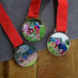 Personalised Photo Medal Bronze Silver Gold Medal Always Personal 