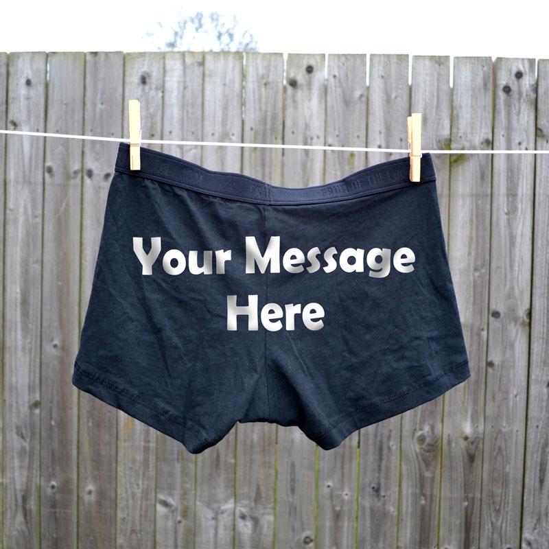 Personalised Boxers UK, Personalised Boxer Shorts