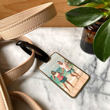 Personalised luggage tag with custom photo
