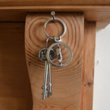 Personalised Spinning Circle Metal Photo Keyring Keyrings Always Personal 