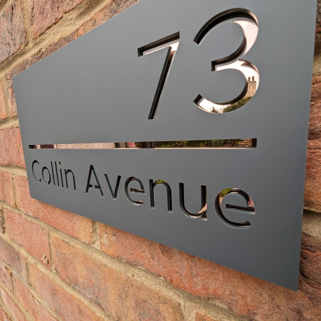 Large Modern House Signs at Corazon Stafford blog