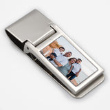 Personalised Metal Photo Money Clip with Engraved Message Money Clip Always Personal 