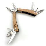 Personalised Multitool Pocket Knife with Wooden Handle Pen Knife Always Personal 