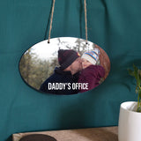 Personalised Photo Hanging Sign Oval