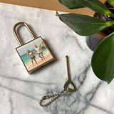 Personalised Photo Padlock Square Padlock Always Personal 