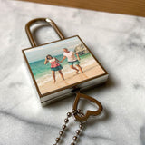 Personalised Photo Padlock Square Padlock Always Personal 