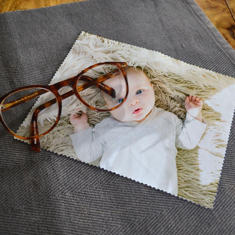 Personalised Photo Glasses Cleaning Cloth Lens Cloth Always Personal 