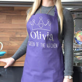 Queen of the Kitchen Apron custom printed