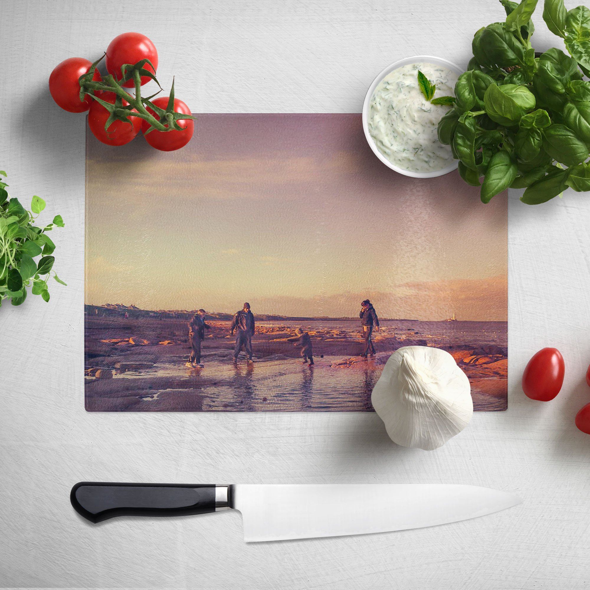 Personalised Photo Glass Chopping Board