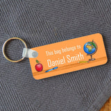 Personalised Back to School Name Badge Multiple Colours Available Keyrings Always Personal 