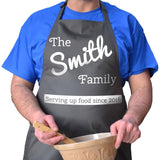 Personalised Printed Family Kitchen Apron Apron Always Personal 