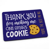 Personalised Teacher Smart Cookie Mouse Mat Mousemat Always Personal 