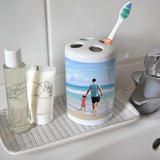Personalised Ceramic Photo Toothbrush Holder Toothbrush Holder Always Personal 