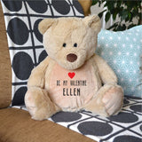 Personalised Embroidered Name Love Valentine's Day Teddy Bear Teddy Bear Always Personal 