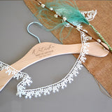Personalised Wedding Coat Hangers for Brides, Bridesmaids and Maid of Honour - Wood