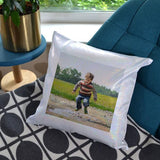 Personalised Glitter Sparkly Photo Cushion Cushion Always Personal White 