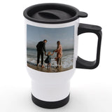 Customised travel mug with photo