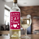 Personalised Valentine's Day Wine Bottle Label Wine Bottle Label Always Personal 