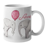 Personalised Valentine's Day Elephant Mug Mug Always Personal 
