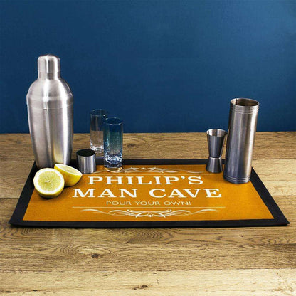 Gentlemen's Man Cave Bar Mat Placemat Treat 