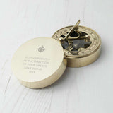 Iconic Adventurer's Sundial Compass Accessories Treat 