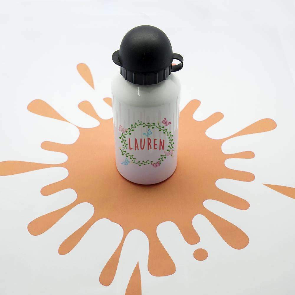 Kids Butterfly Festival Wreath Water Bottle Water Bottle Treat 