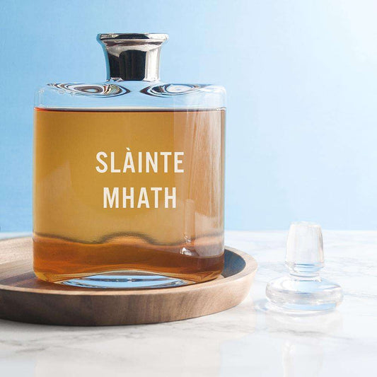 LSA Personalised Platinum Necked Decanter Glassware Treat 