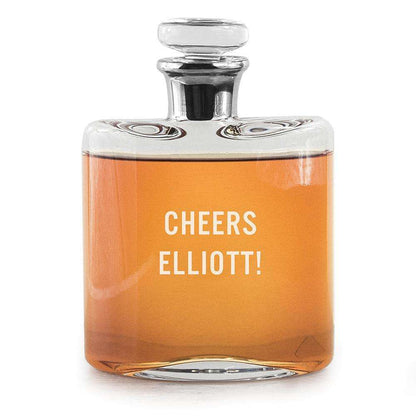 LSA Personalised Platinum Necked Decanter Glassware Treat 