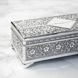 Personalised Silver Trinket Box Box Treat 