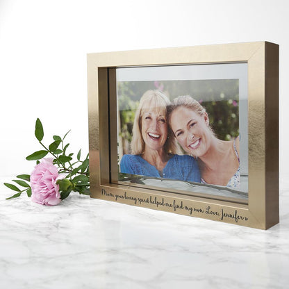Personalised Metallic Photo Frame Photo Frame Treat 